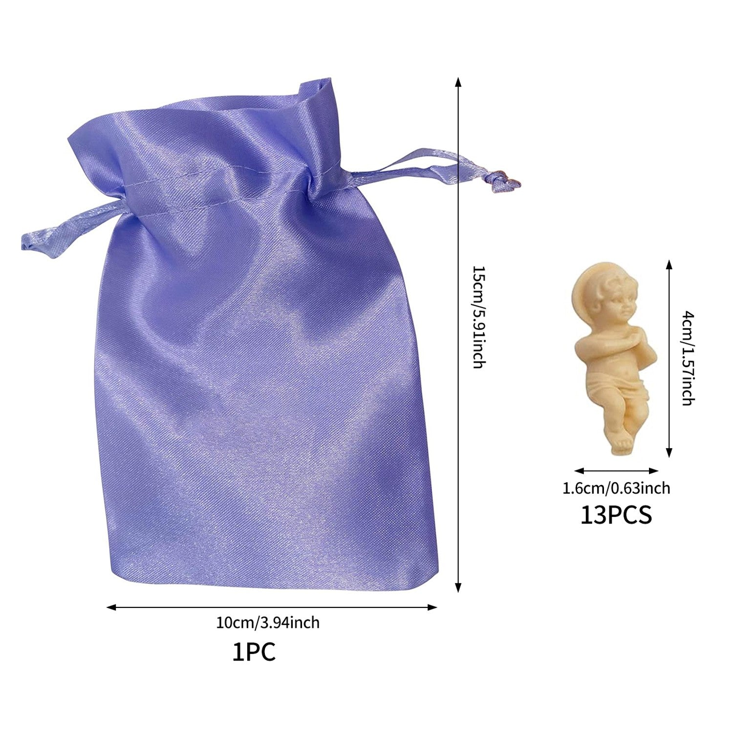 13 Uds  estatuilla de Jesucristo