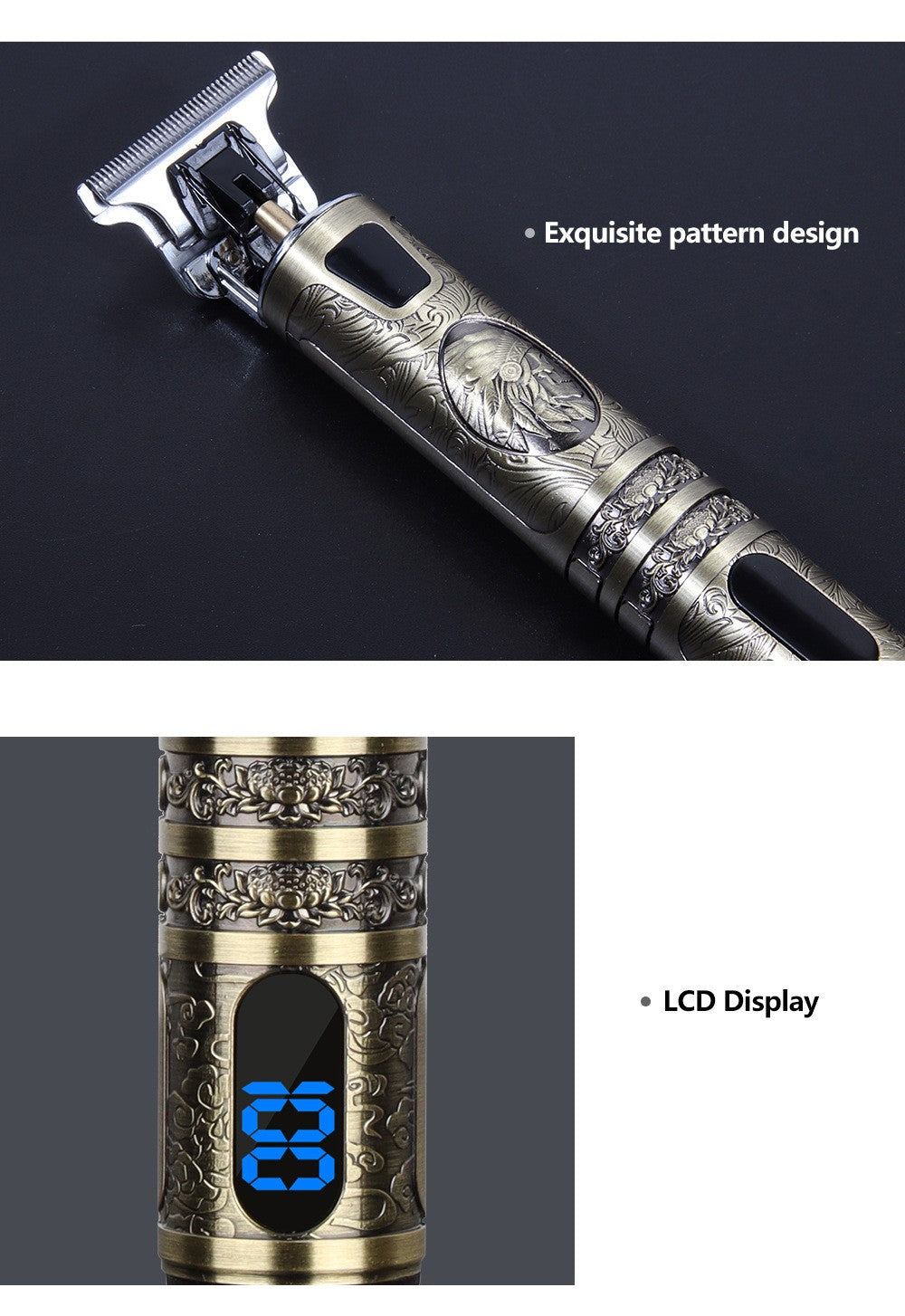 Maquina para cortar cabello T9 para hombre