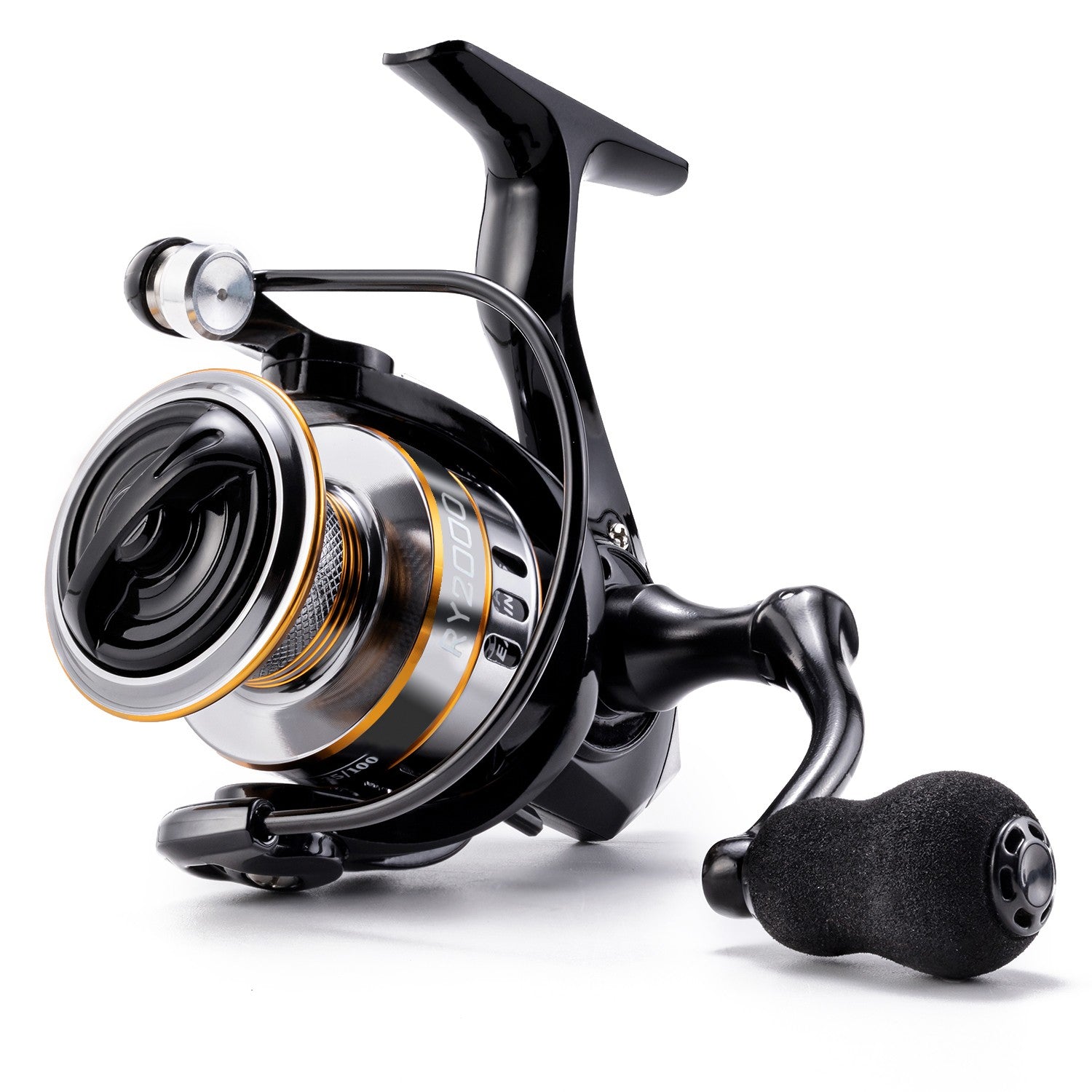 ROOBLINOS RY carretes giratorios para pesca en agua salada, carrete de pesca de agua dulce, marco de Metal ultraligero, carretes de pesca lisos y resistentes de alta velocidad