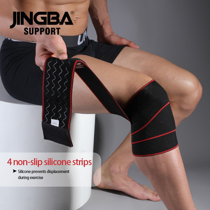 1 Uds. Rodilleras deportivas para levantamiento de pesas, vendajes para rodillas, sentadillas, accesorios para equipos de entrenamiento para gimnasio