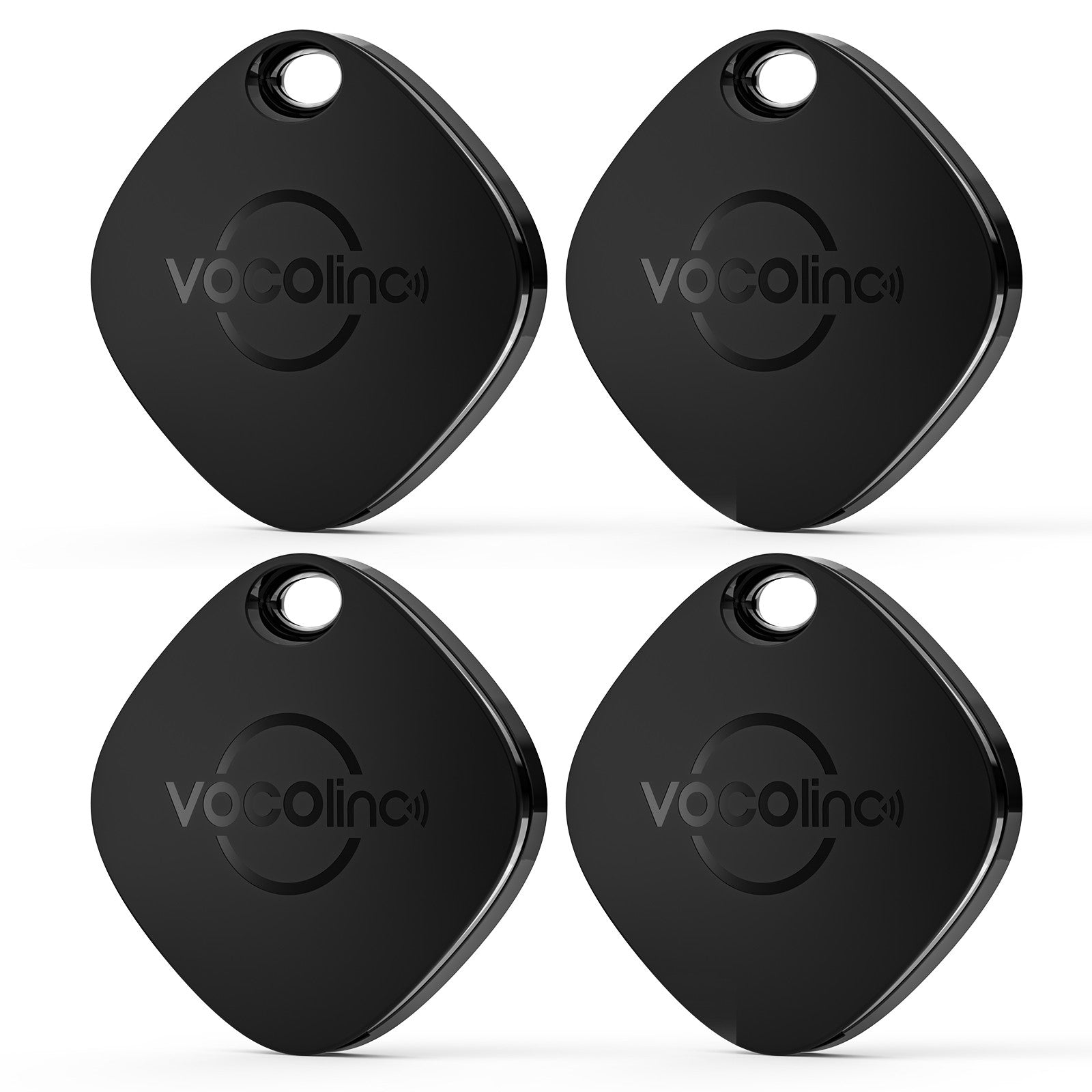 4 Uds VOCOlinc Mini etiqueta inteligente billetera para coche buscador de llaves encontrar mi aplicación (solo iOS) rastreador Bluetooth antipérdida