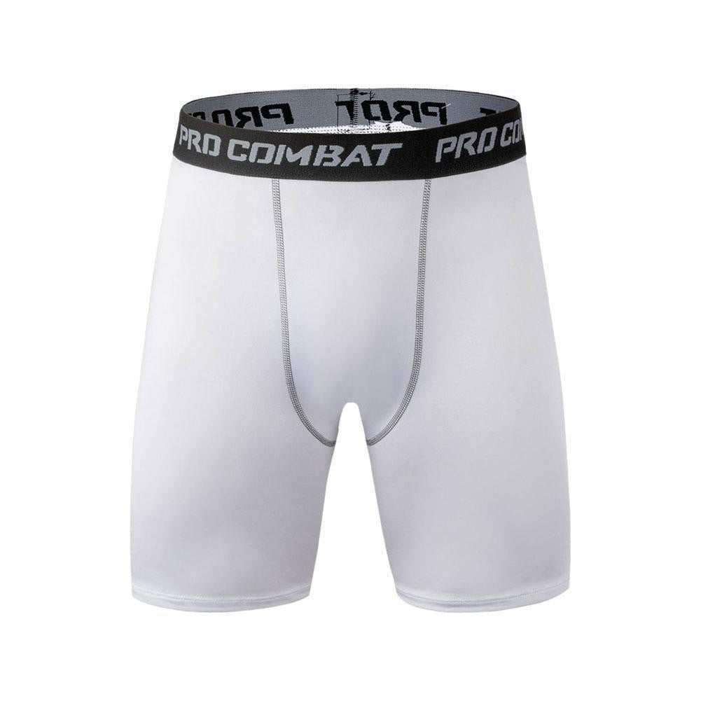Pantalones cortos deportivos de secado rápido para hombre, Shorts ajustados para correr, Fitness