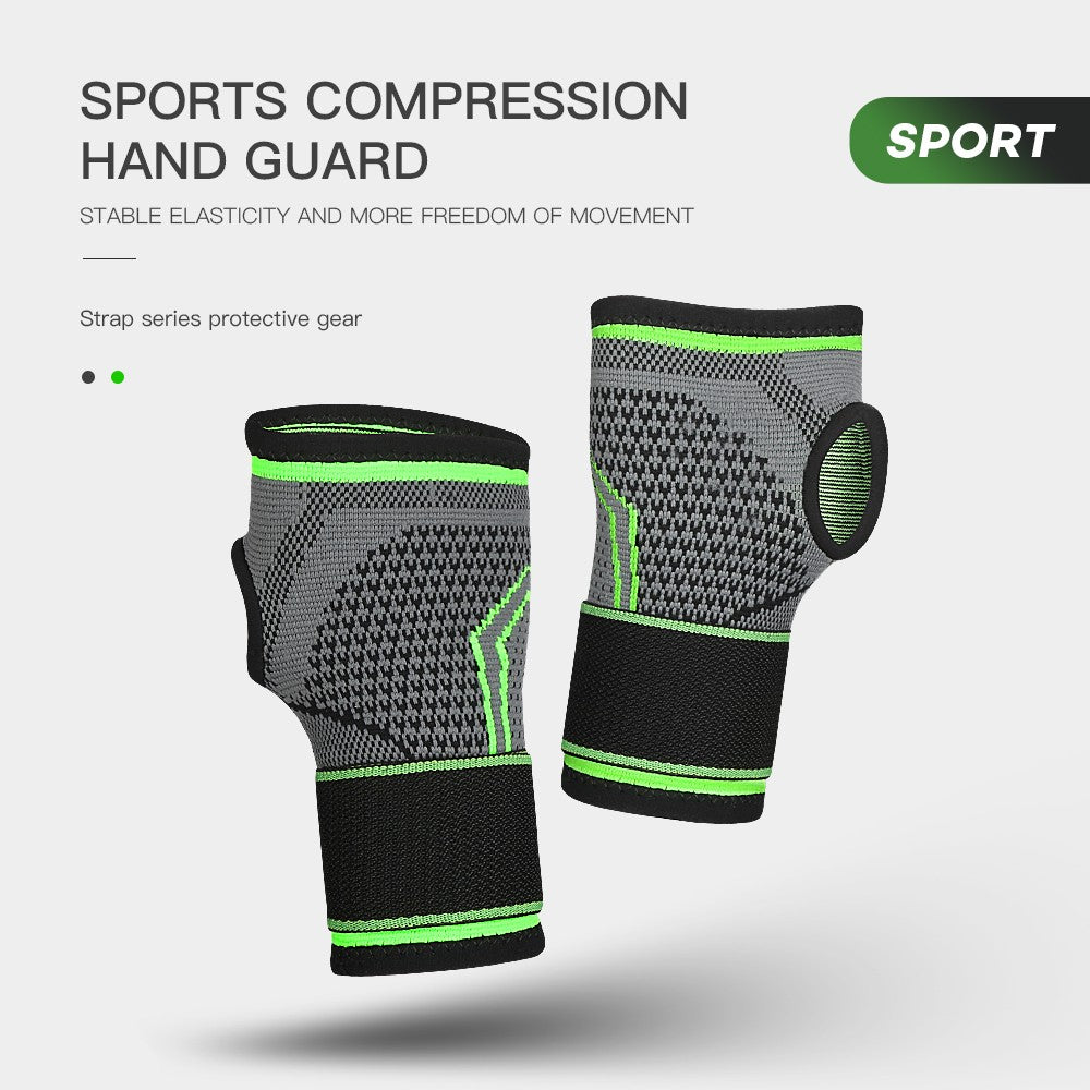 Muñequera deportiva para gimnasio, Protector de Palma, soporte de muñeca ajustable, correa, guantes de compresión para túnel carpiano