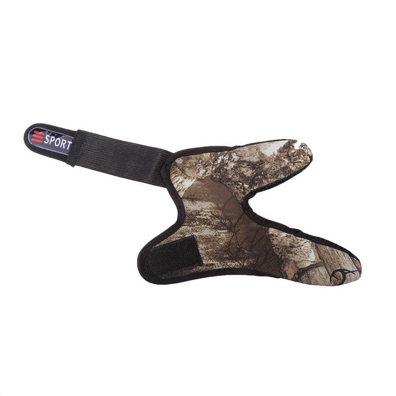 Guantes de pesca con 2 dedos, guantes transpirables, guantes antideslizantes usables, Protector de dedos para pesca, aparejos de pesca, caza, impermeables