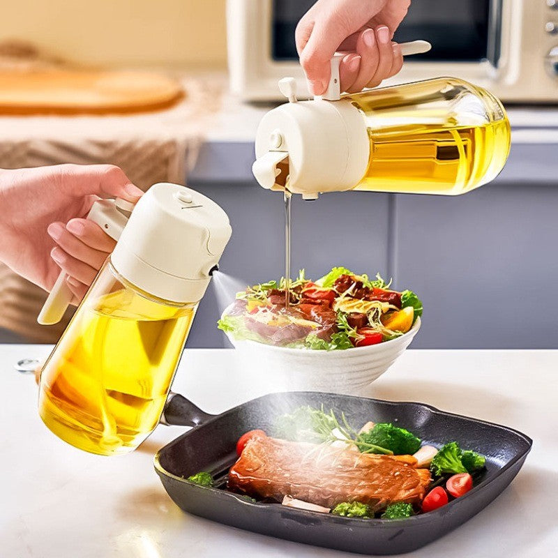 Dispensador de aceite de vidrio