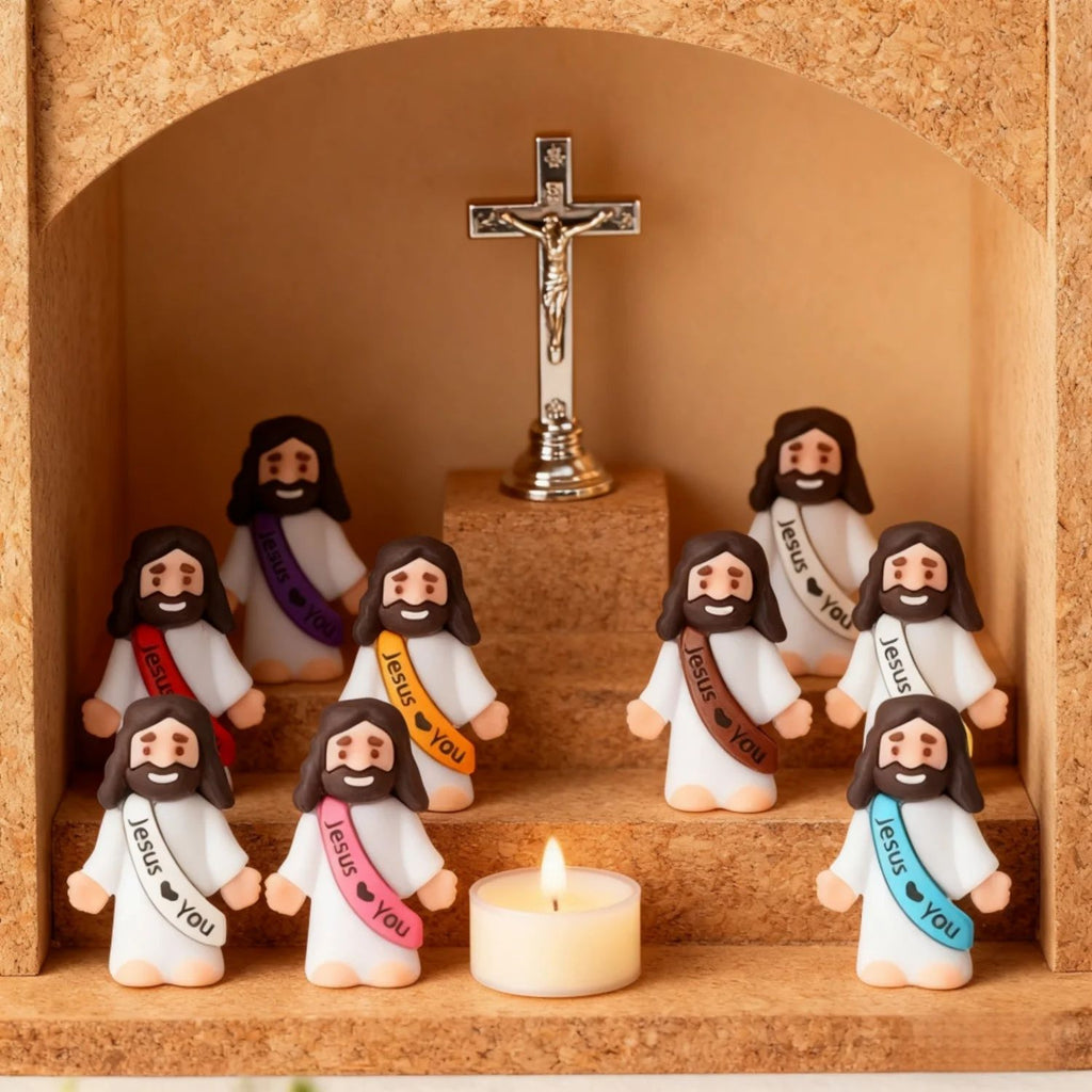Juego de Mini Estatua de Jesús