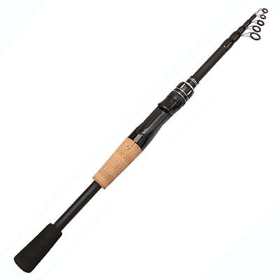 Caña de pescar con señuelo Baitcasting, telescópica giratoria, mango de madera de 8g-25g, aparejos de pesca de fundición de carbono, peso ligero profesional