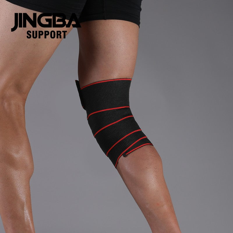 1 Uds. Rodilleras deportivas para levantamiento de pesas, vendajes para rodillas, sentadillas, accesorios para equipos de entrenamiento para gimnasio