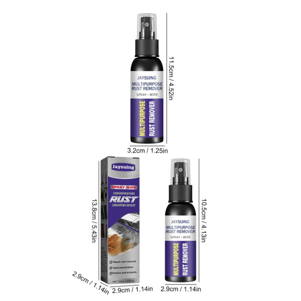 Removedor de óxido multiusos para ruedas de coche, espray de desoxidación de ventana, herramienta de lubricación, Inhibidor hidratante de óxido, herramienta de limpieza, 50ml