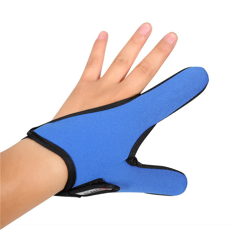 Guantes de pesca con 2 dedos, guantes transpirables, guantes antideslizantes usables, Protector de dedos para pesca, aparejos de pesca, caza, impermeables