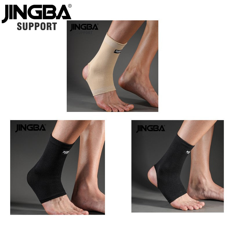 Soporte JINGBA, 1 Uds., envío directo, tobillera de compresión de nailon negro, Protector de soporte para deportes al aire libre, articulación protectora del tobillo