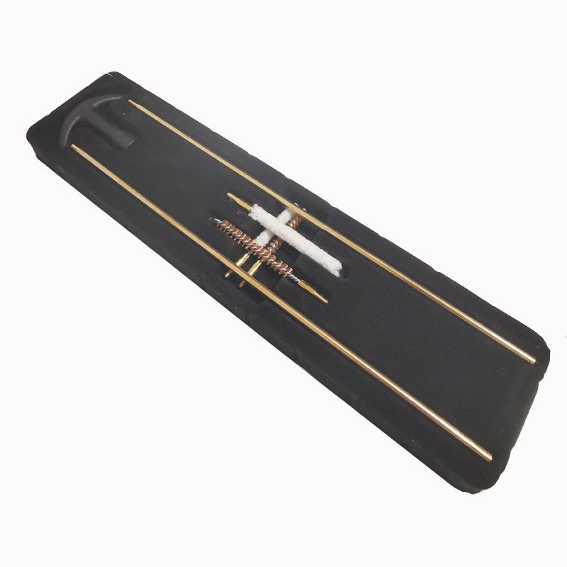 Kit de limpieza de Rifle de aire táctico GAMO, 4,5mm, 5,5mm, cepillo de alambre de limpieza de barril, fregonas de lana para caza. 177.22 Rifles y pistolas
