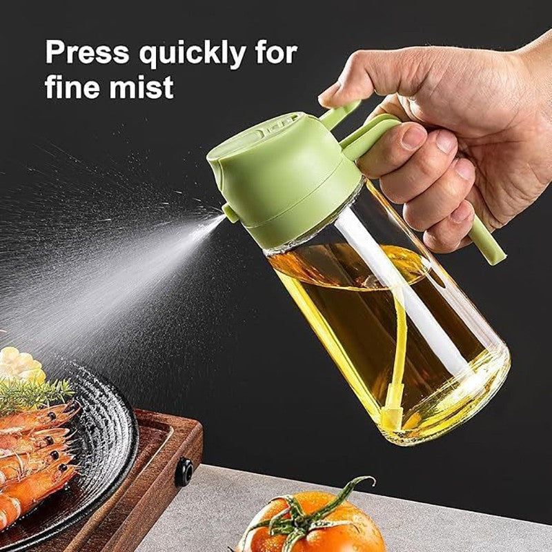 Dispensador de aceite de vidrio