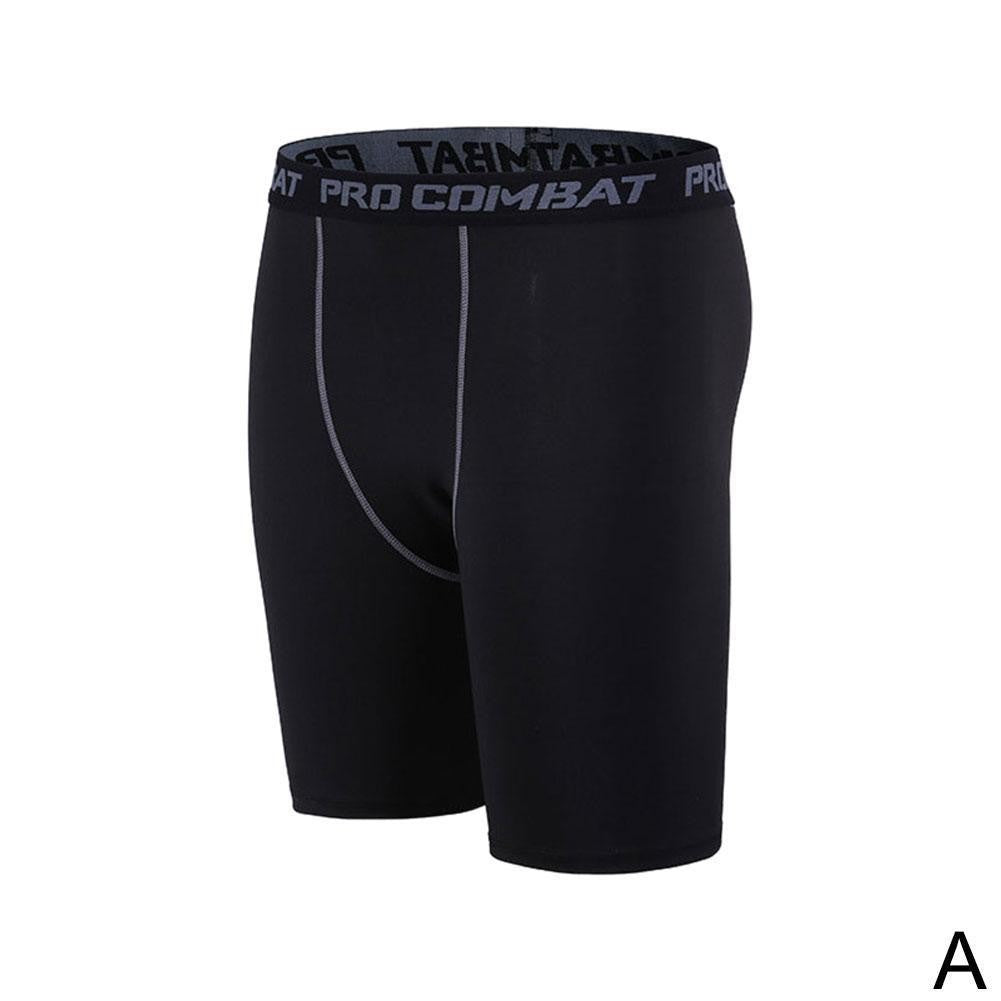 Pantalones cortos deportivos de secado rápido para hombre, Shorts ajustados para correr, Fitness