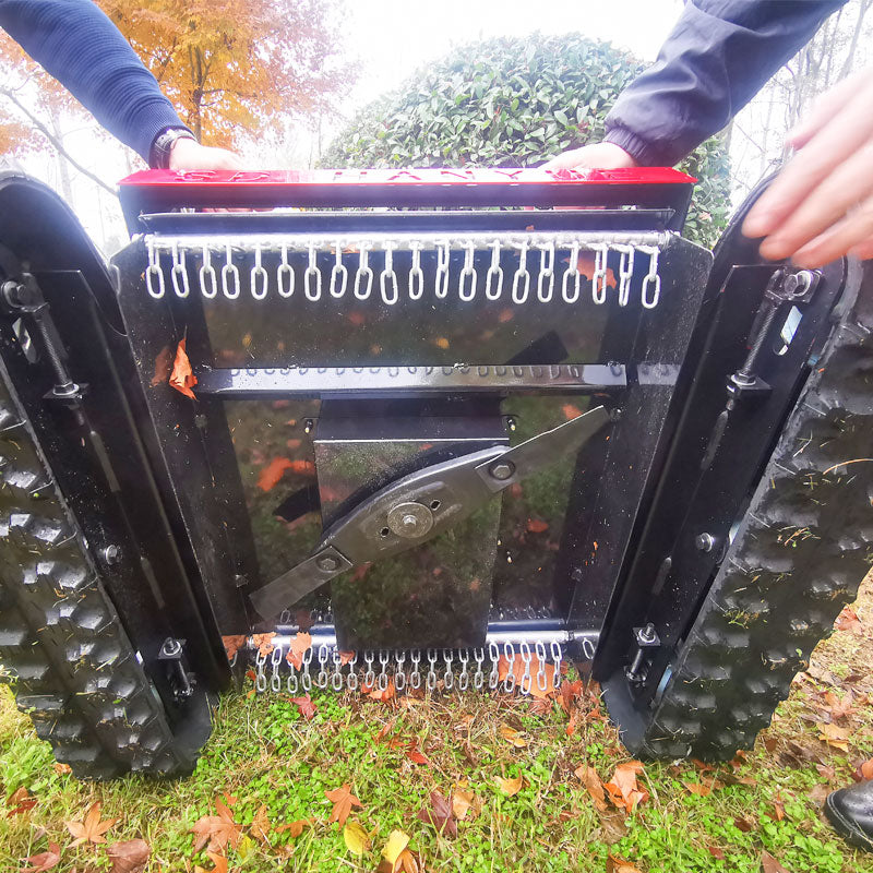 Cortacésped automático con Control remoto, cortacésped con ruedas, motor, 9,5 HP, personalizable