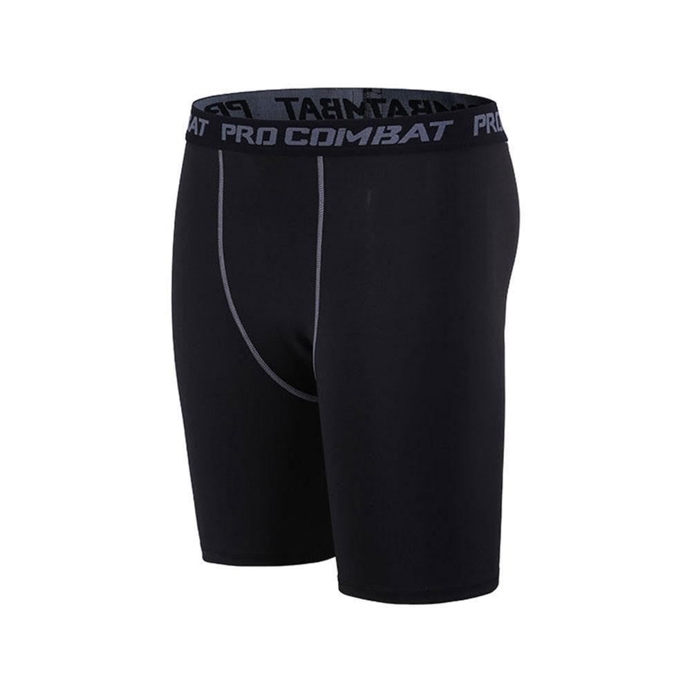 Pantalones cortos deportivos de secado rápido para hombre, Shorts ajustados para correr, Fitness