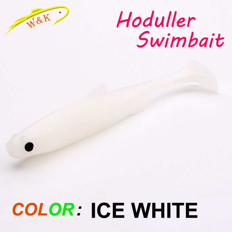 2024 nuevo cebo blando 5 tamaños Hoduller Swimbait para Lucio Zander Snook perca Señuelos de pesca con ojos 3D JIG Head Rig señuelo suave