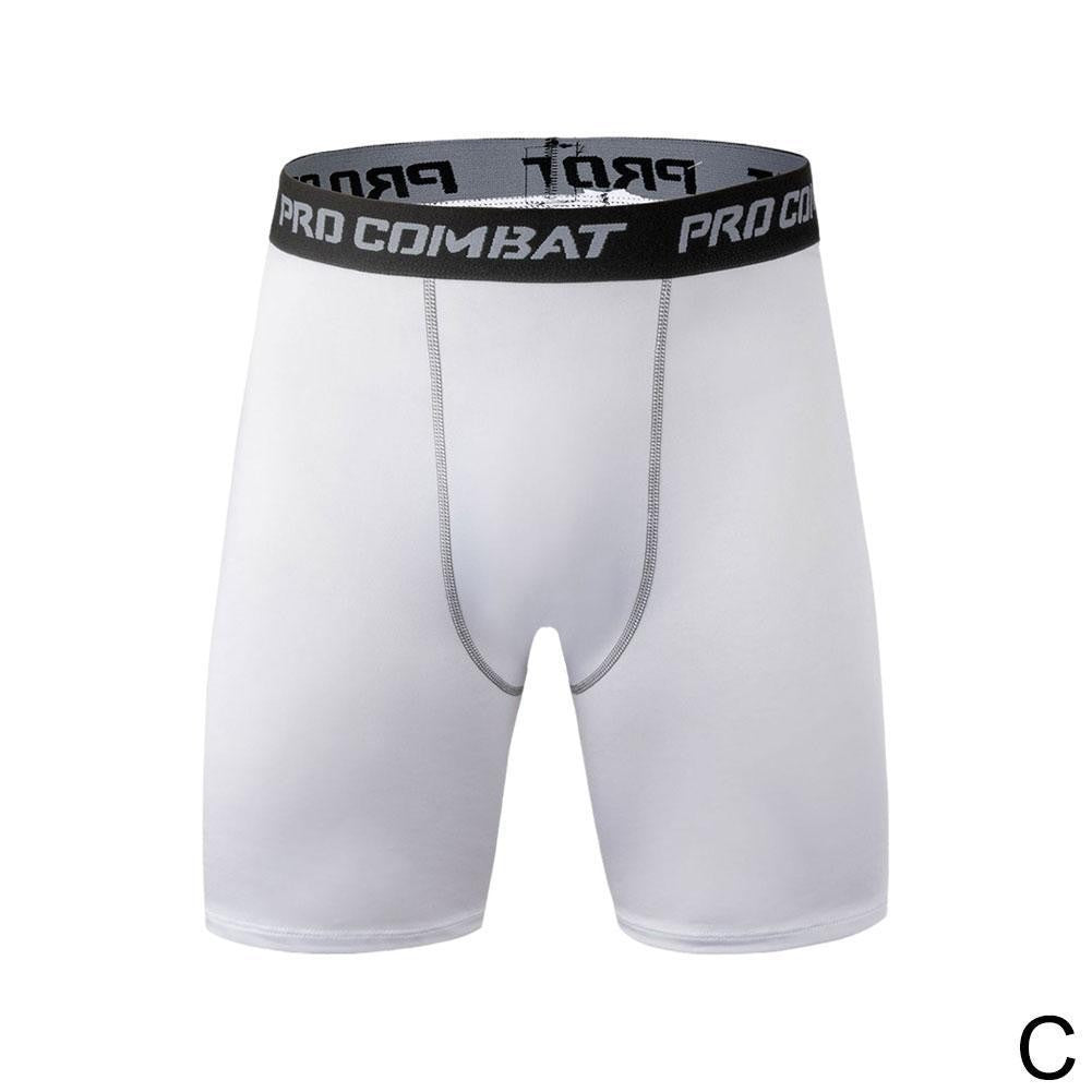Pantalones cortos deportivos de secado rápido para hombre, Shorts ajustados para correr, Fitness