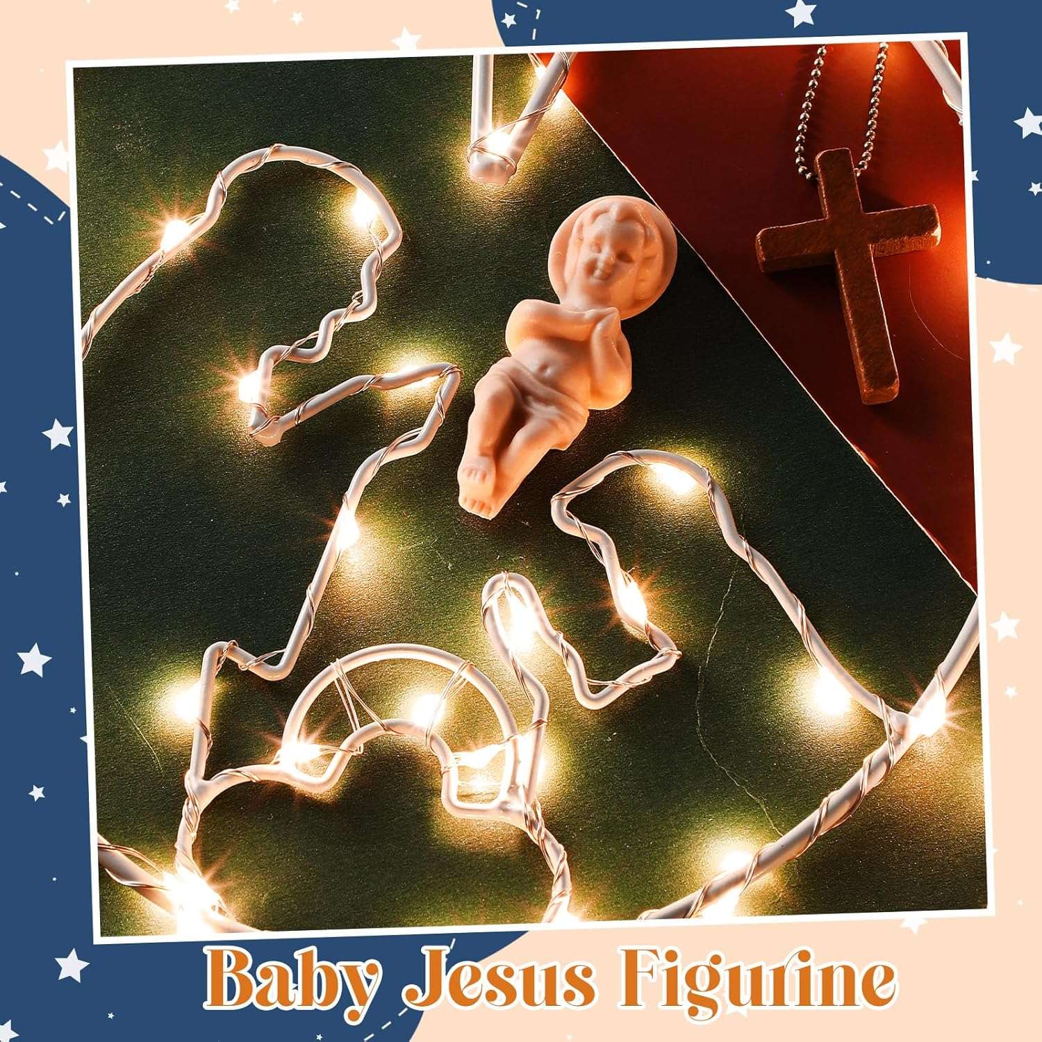 13 Uds  estatuilla de Jesucristo