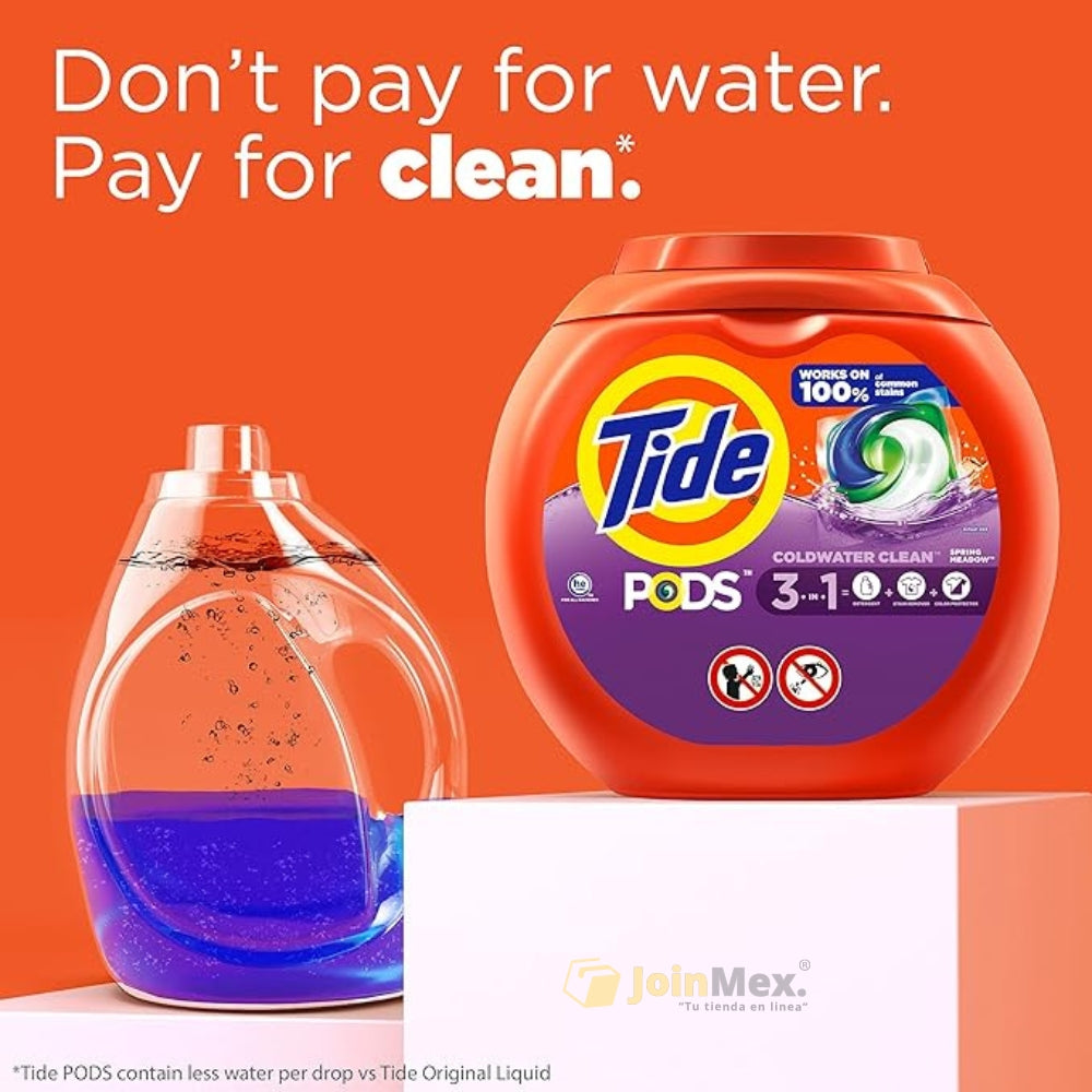 Tide® Pods® Detergente de Alta Eficiencia para Ropa - 162 unidades