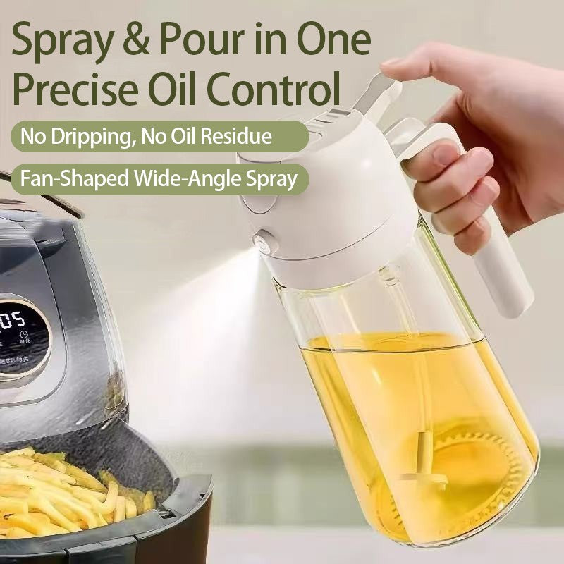 Dispensador de aceite de vidrio