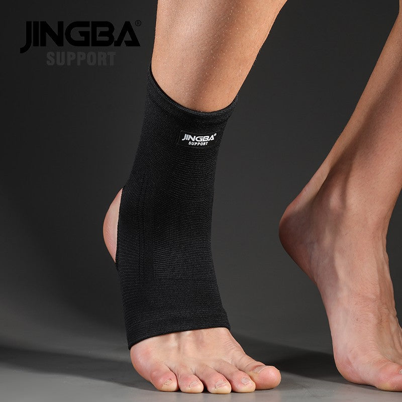 Soporte JINGBA, 1 Uds., envío directo, tobillera de compresión de nailon negro, Protector de soporte para deportes al aire libre, articulación protectora del tobillo