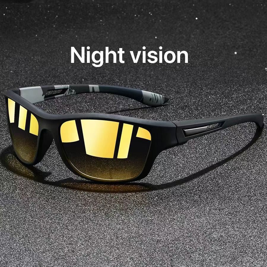10 Uds. Gafas de sol deportivas Vintage para pesca y ciclismo para hombre y mujer, gafas de sol deportivas para correr y montañismo, gafas UV400