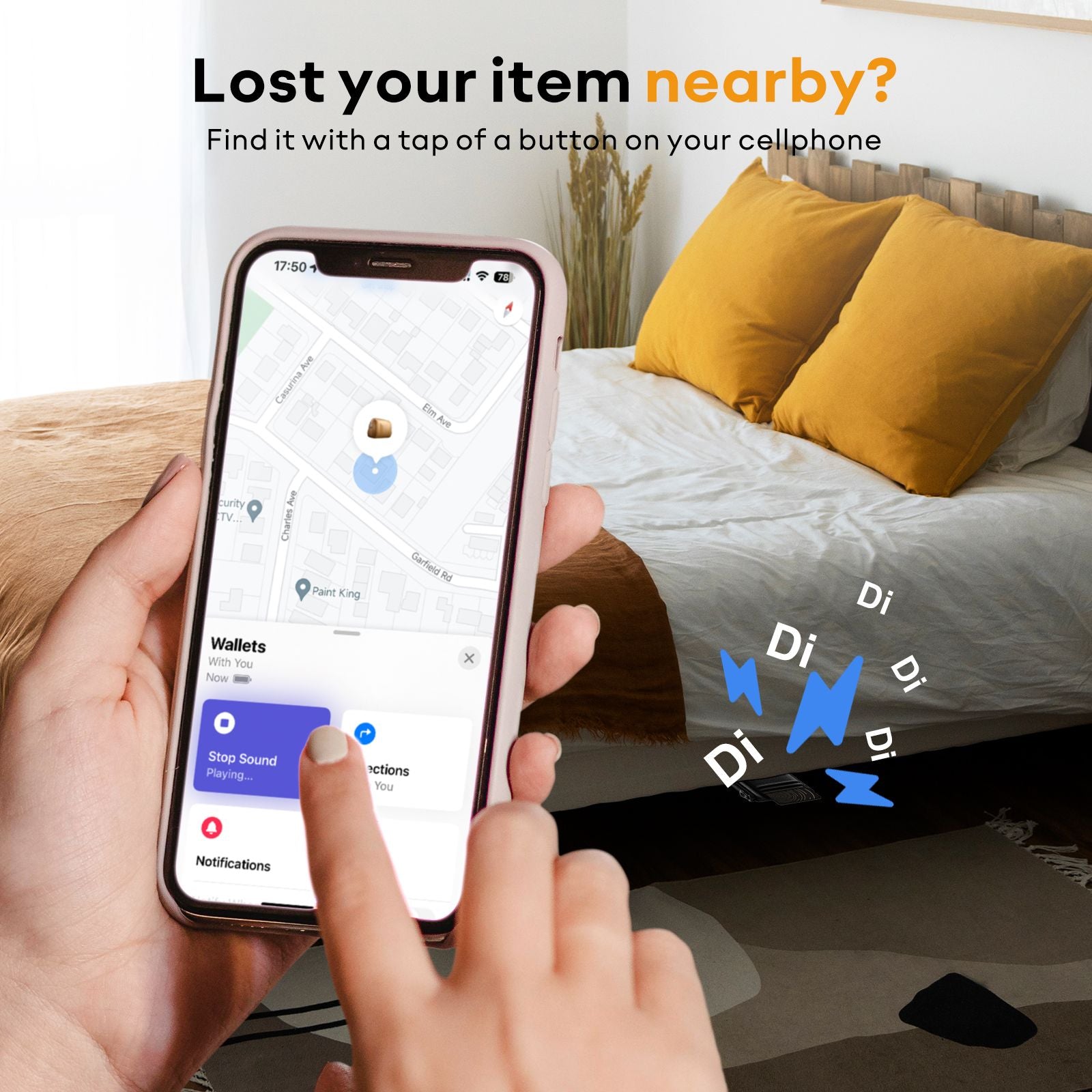 4 Uds VOCOlinc Mini etiqueta inteligente billetera para coche buscador de llaves encontrar mi aplicación (solo iOS) rastreador Bluetooth antipérdida