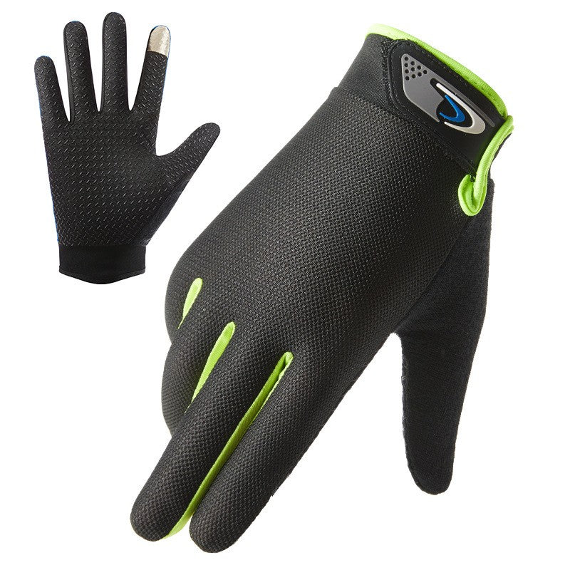 Guantes de pesca de verano para hombre y mujer, guantes de pesca transpirables con corte de dos dedos para pantalla táctil, antideslizantes, a prueba de sol, para ciclismo y Fitness