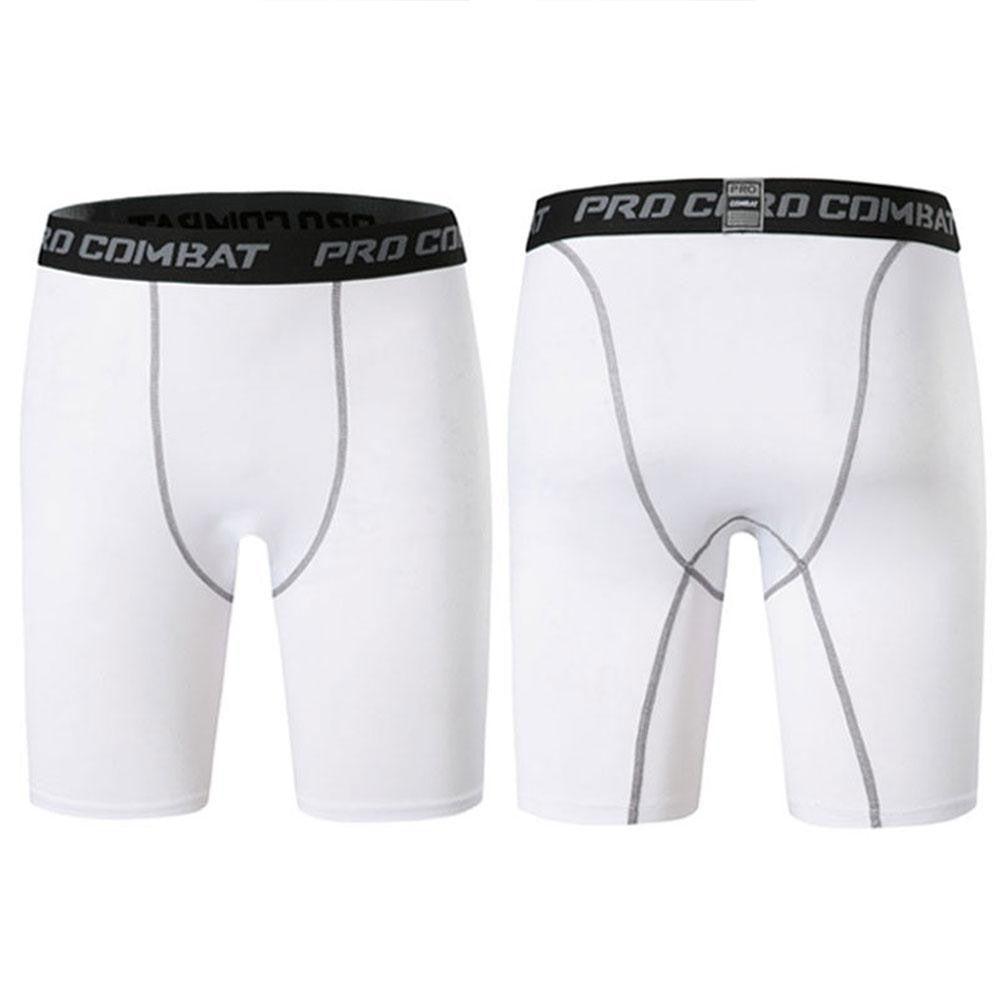 Pantalones cortos deportivos de secado rápido para hombre, Shorts ajustados para correr, Fitness