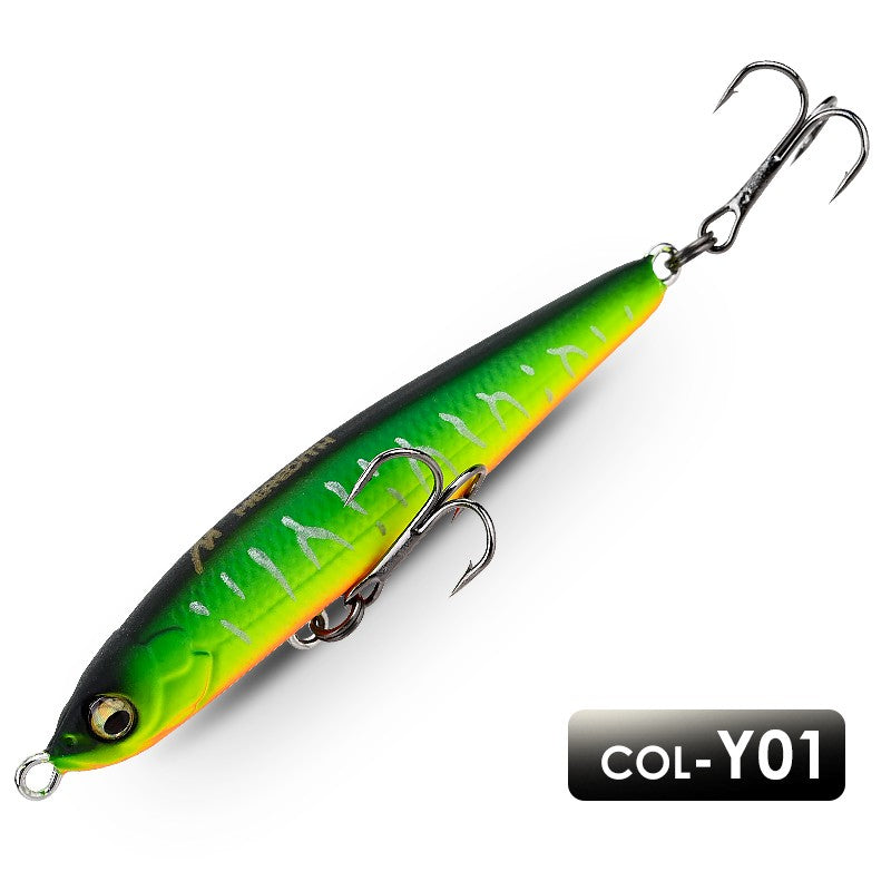 MEREDITH Jerk lápiz que se hunde señuelo de pesca Wobbler lubina aparejos de pesca señuelos accesorios de pesca señuelos de agua salada cebo de peces curricán