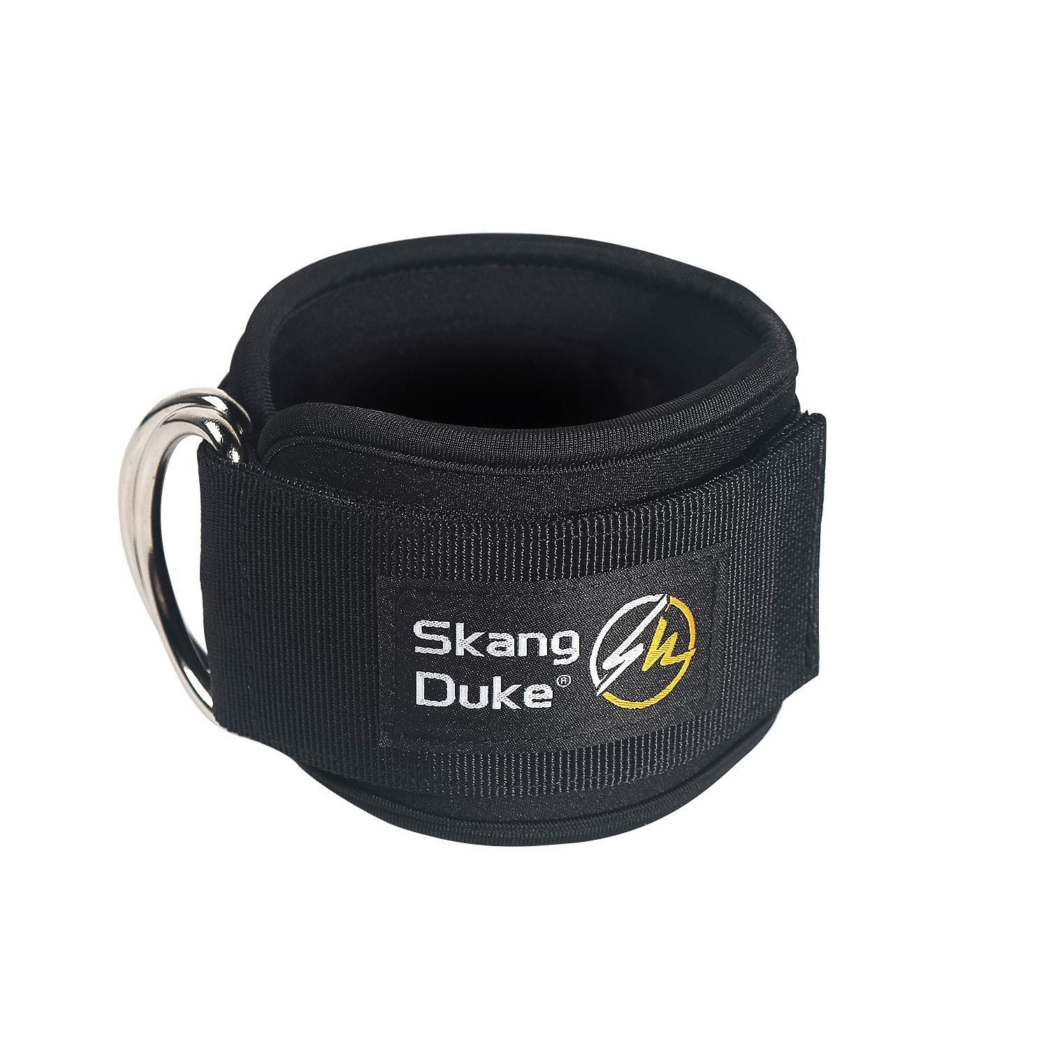 Correas de tobillo ajustables con anillo en D para máquinas de cables, cómodos puños de tobillo para entrenamiento de fuerza muscular de glúteos y piernas en gimnasio, 1 ud.
