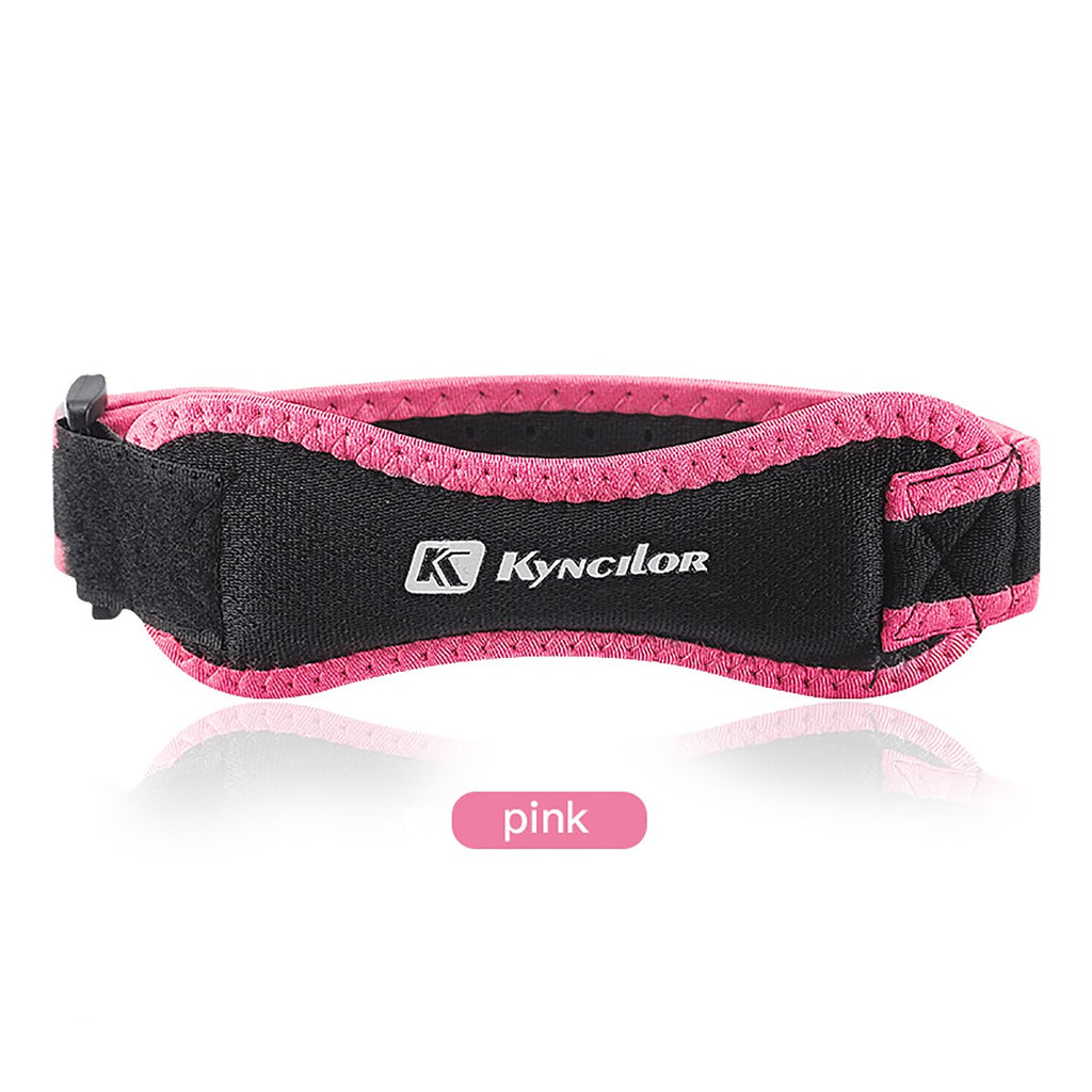 Rodillera rótula ajustable de Gel de sílice, Protector de correa para tendón de rodilla, rodillera para correr, deportes, ciclismo, gimnasio, soporte para rodilla, 1 ud.