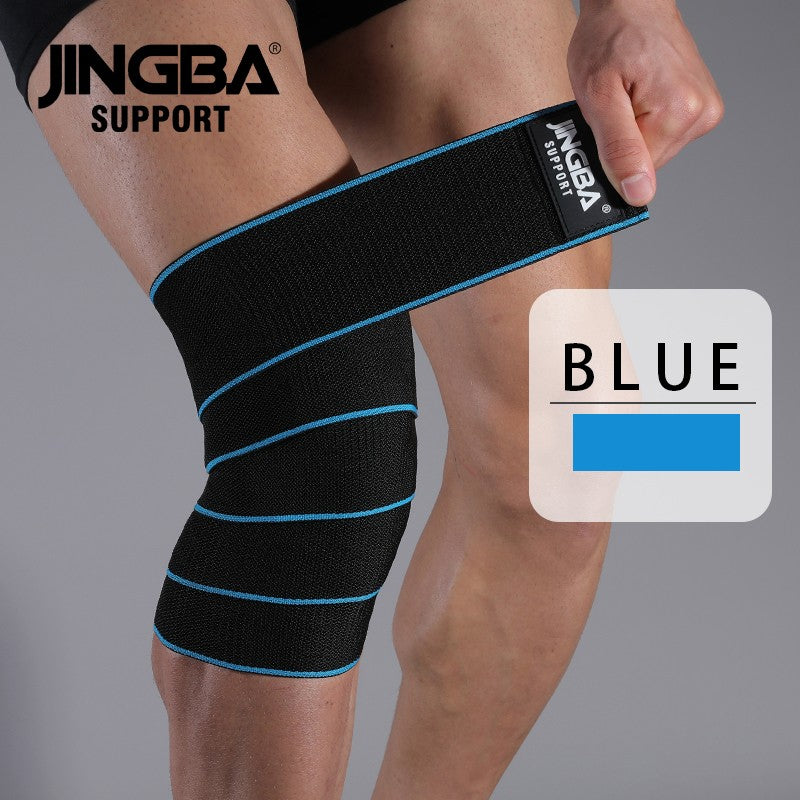 1 Uds. Rodilleras deportivas para levantamiento de pesas, vendajes para rodillas, sentadillas, accesorios para equipos de entrenamiento para gimnasio