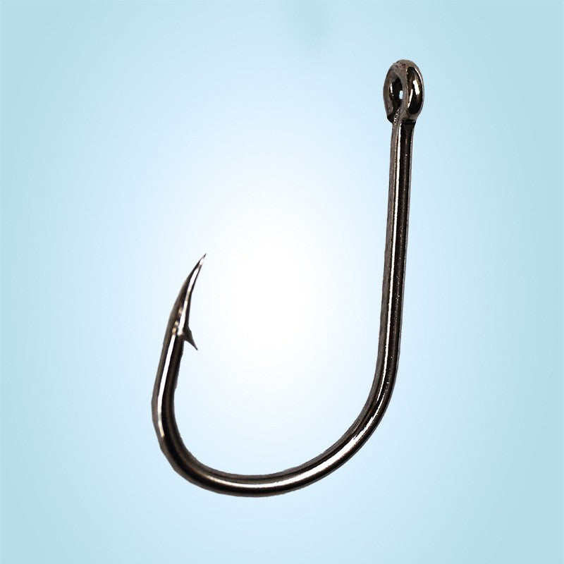 200 Uds anzuelos de pesca círculo de ojos anzuelo 3 # -12 # Anzuelos de púas para pesca de carpa, Material de Pesca, productos, accesorios, Pesca
