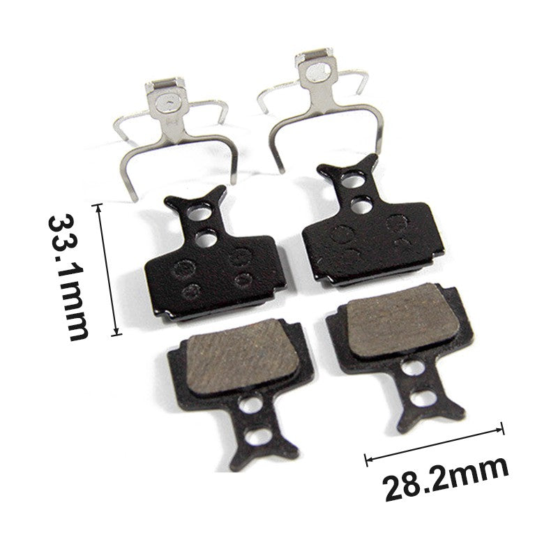 Pastillas de freno hidráulicas para bicicleta de montaña, pastillas de freno de disco de resina orgánica para Shimano xt M445 355 395 Magura, 1 par/2 uds.