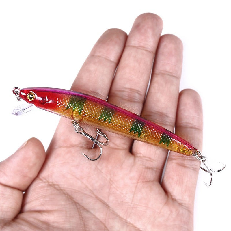 Señuelos de Pesca de pececillos, cebo duro flotante de 95mm y 7g, cebo Artifici