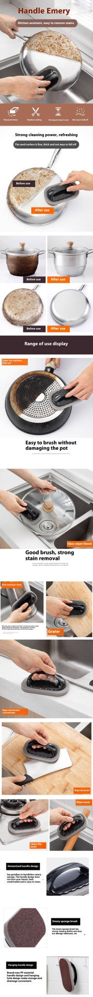 Esponja mágica de esmeril