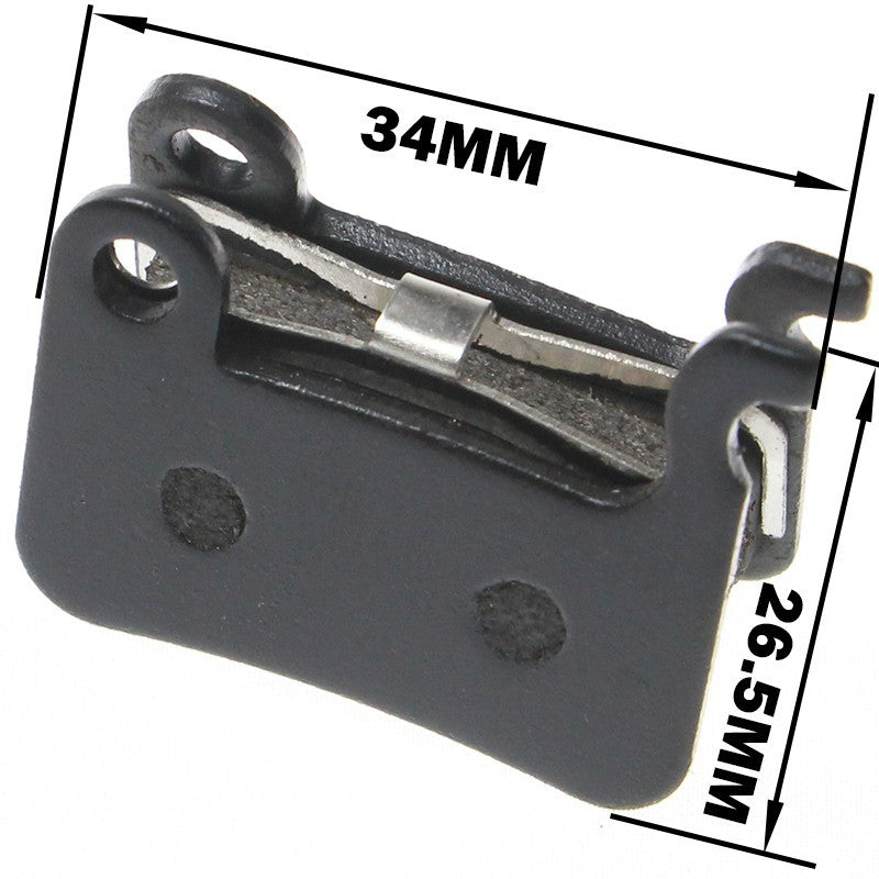 Pastillas de freno hidráulicas para bicicleta de montaña, pastillas de freno de disco de resina orgánica para Shimano xt M445 355 395 Magura, 1 par/2 uds.