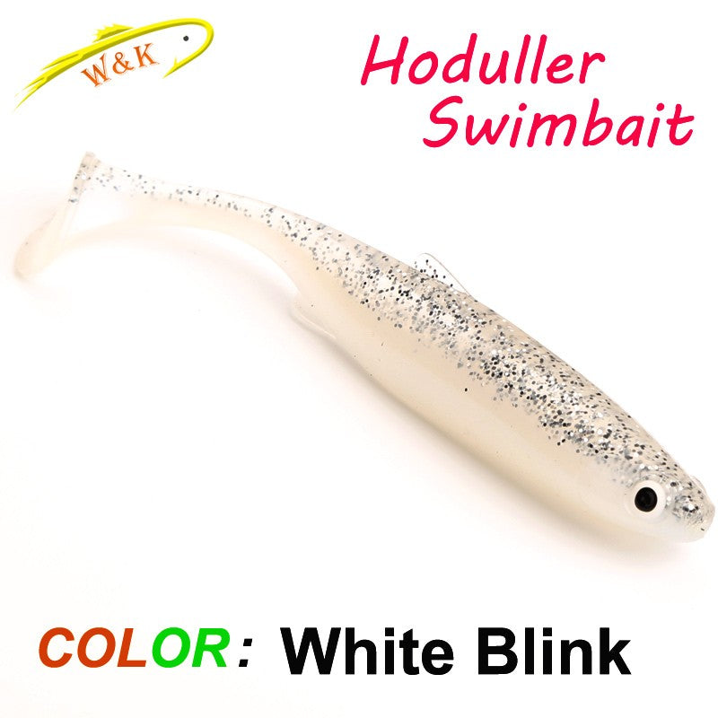 2024 nuevo cebo blando 5 tamaños Hoduller Swimbait para Lucio Zander Snook perca Señuelos de pesca con ojos 3D JIG Head Rig señuelo suave