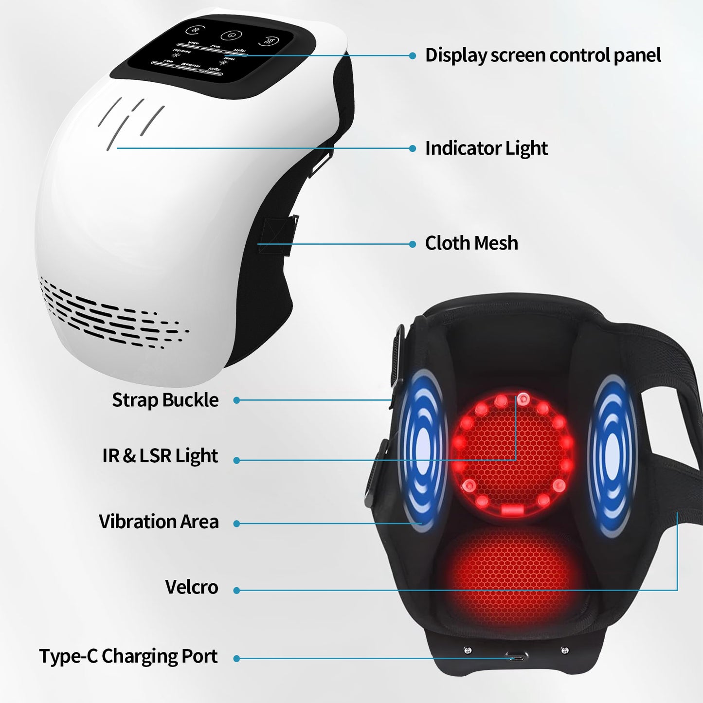 Smart Knee Massager Electric Knee Physiotherapy 