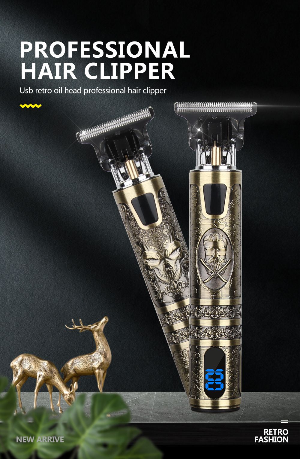 Maquina para cortar cabello T9 para hombre