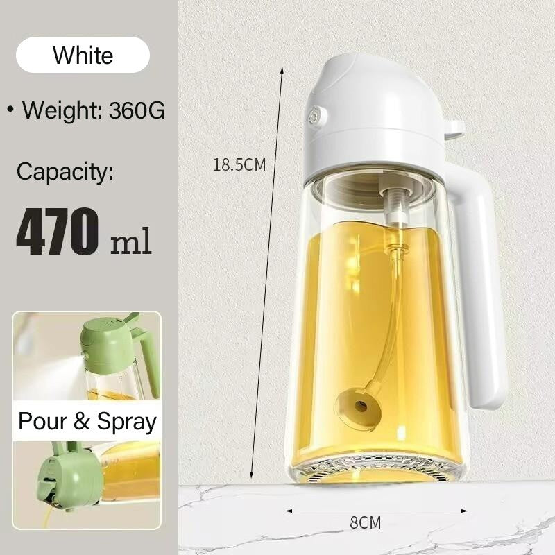 Dispensador de aceite de vidrio