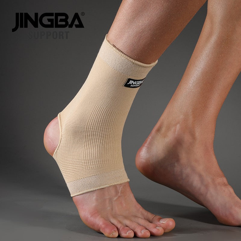 Soporte JINGBA, 1 Uds., envío directo, tobillera de compresión de nailon negro, Protector de soporte para deportes al aire libre, articulación protectora del tobillo