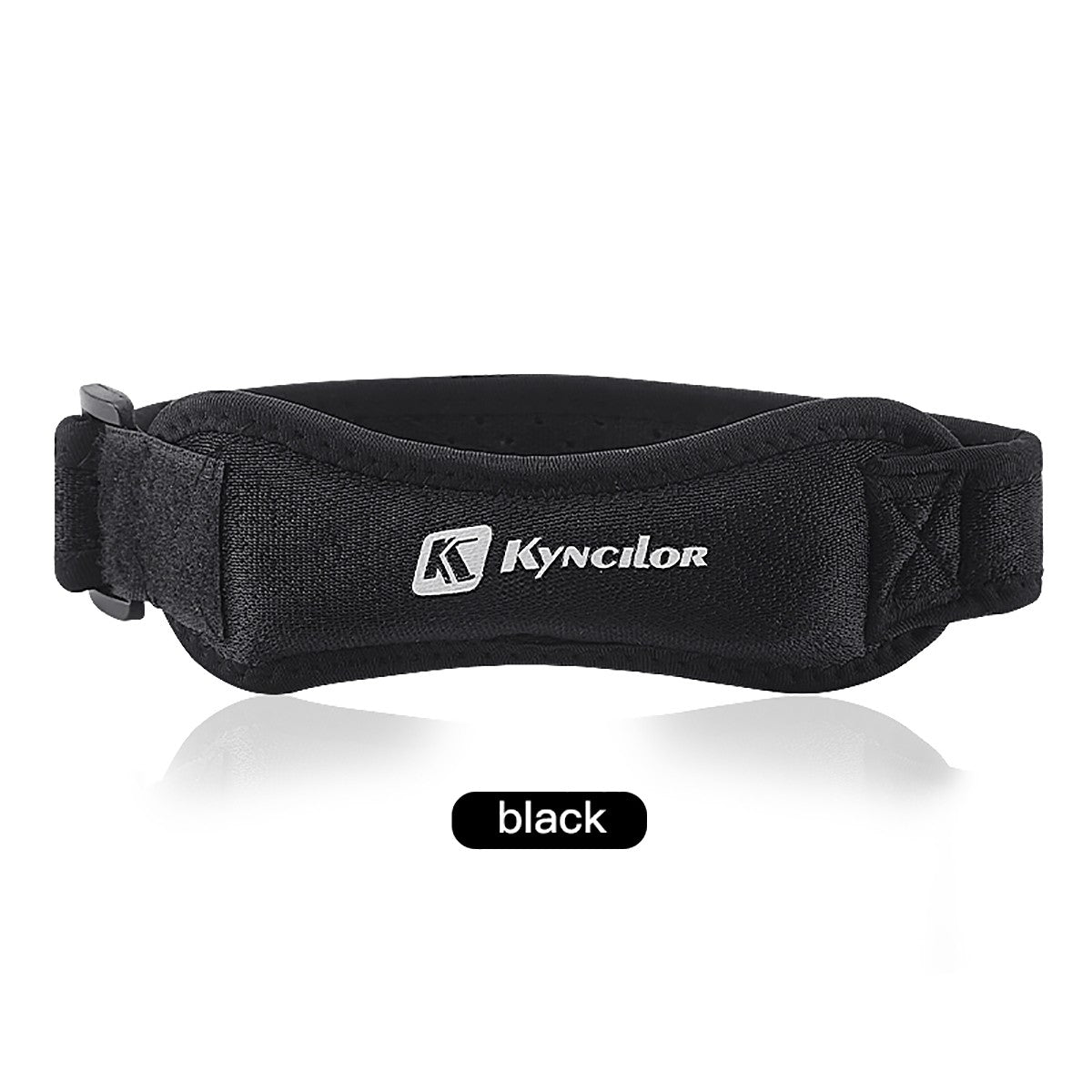 Rodillera rótula ajustable de Gel de sílice, Protector de correa para tendón de rodilla, rodillera para correr, deportes, ciclismo, gimnasio, soporte para rodilla, 1 ud.