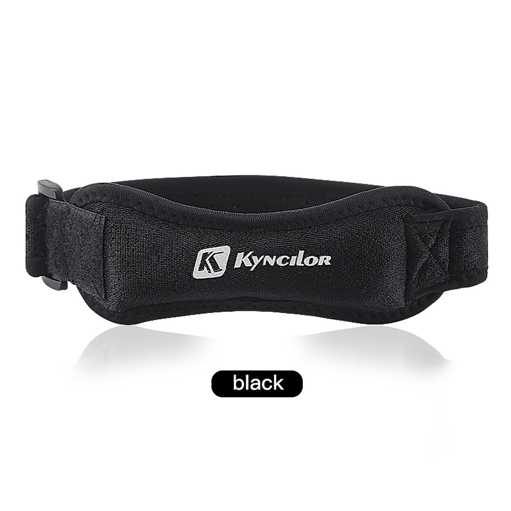 Rodillera rótula ajustable de Gel de sílice, Protector de correa para tendón de rodilla, rodillera para correr, deportes, ciclismo, gimnasio, soporte para rodilla, 1 ud.
