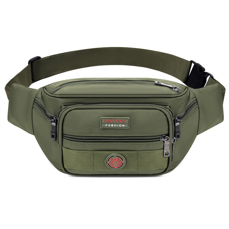 Riñonera multifuncional Unisex de gran capacidad, impermeable, Oxford, paquete de negocios, bolso cruzado de pecho a la moda para viajes y trabajo