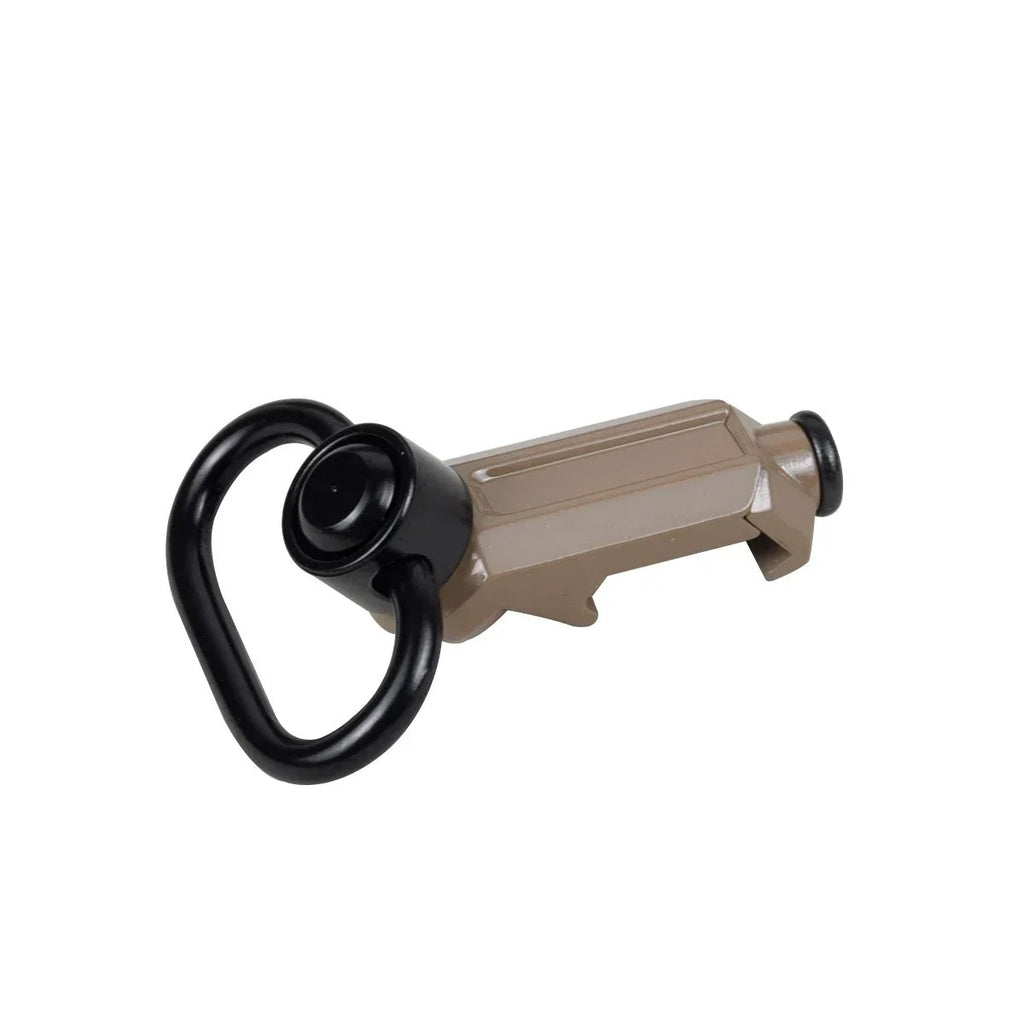 Táctico RSA GBB liberación de separación rápida QD Sling montaje de alcance giratorio. 223 AR15 ajuste de caza Pictinny Rail Mlok Keymod adaptador de montaje