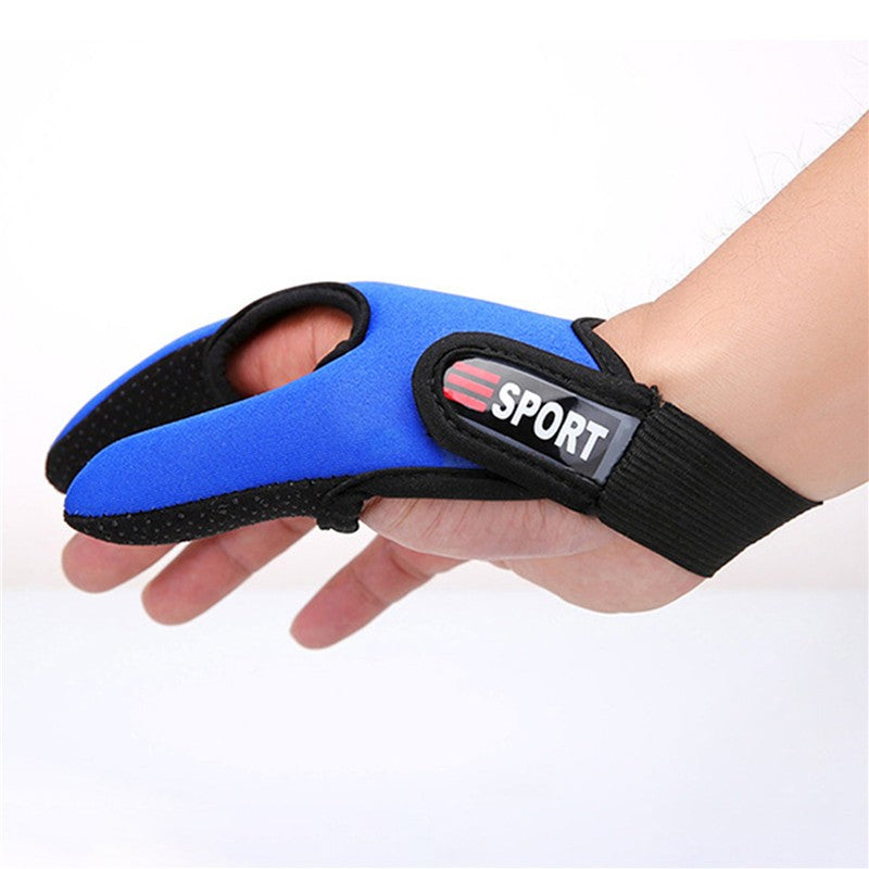 Guantes de pesca con 2 dedos, guantes transpirables, guantes antideslizantes usables, Protector de dedos para pesca, aparejos de pesca, caza, impermeables