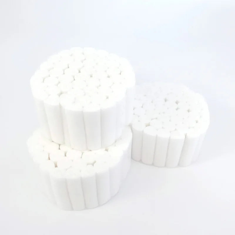 Rollos de algodón quirúrgico Dental desechable, limpieza de blanqueamiento Den